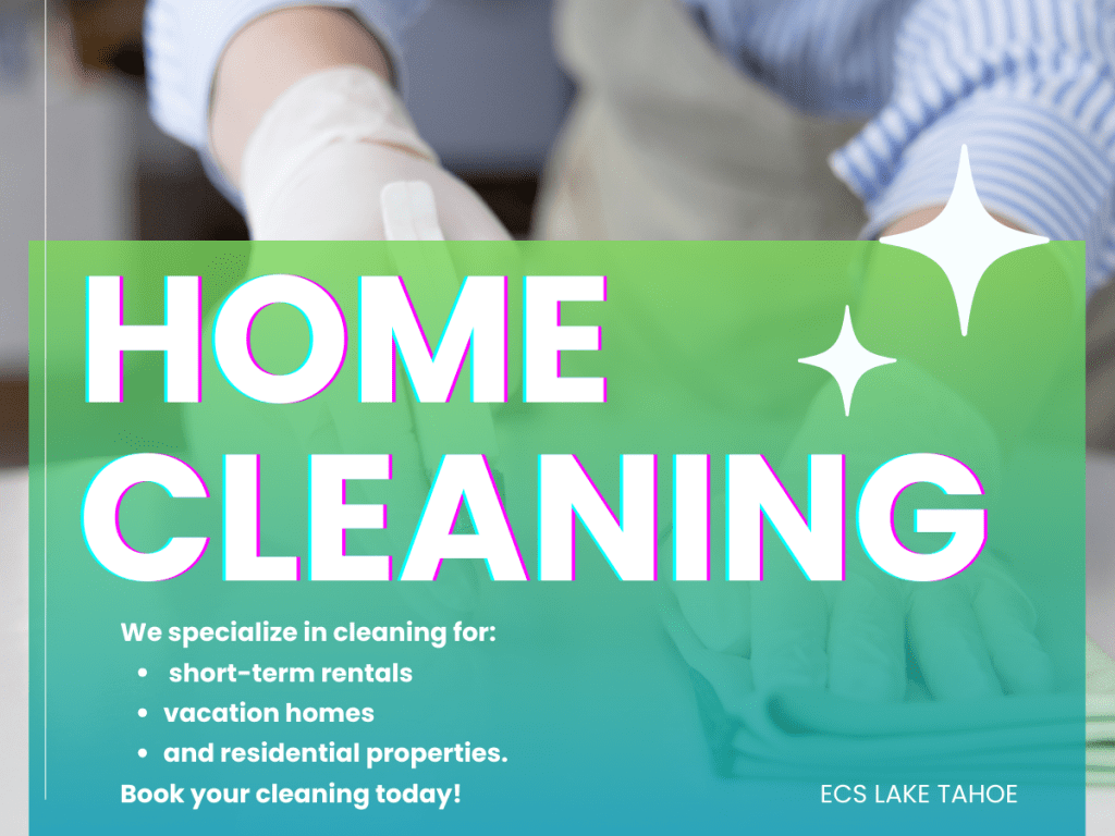 Lake Tahoe home cleaning services
