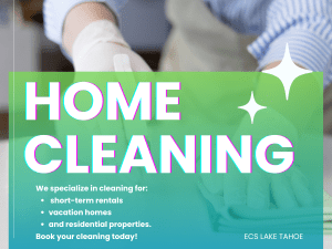 home cleaning ecs Lake Tahoe